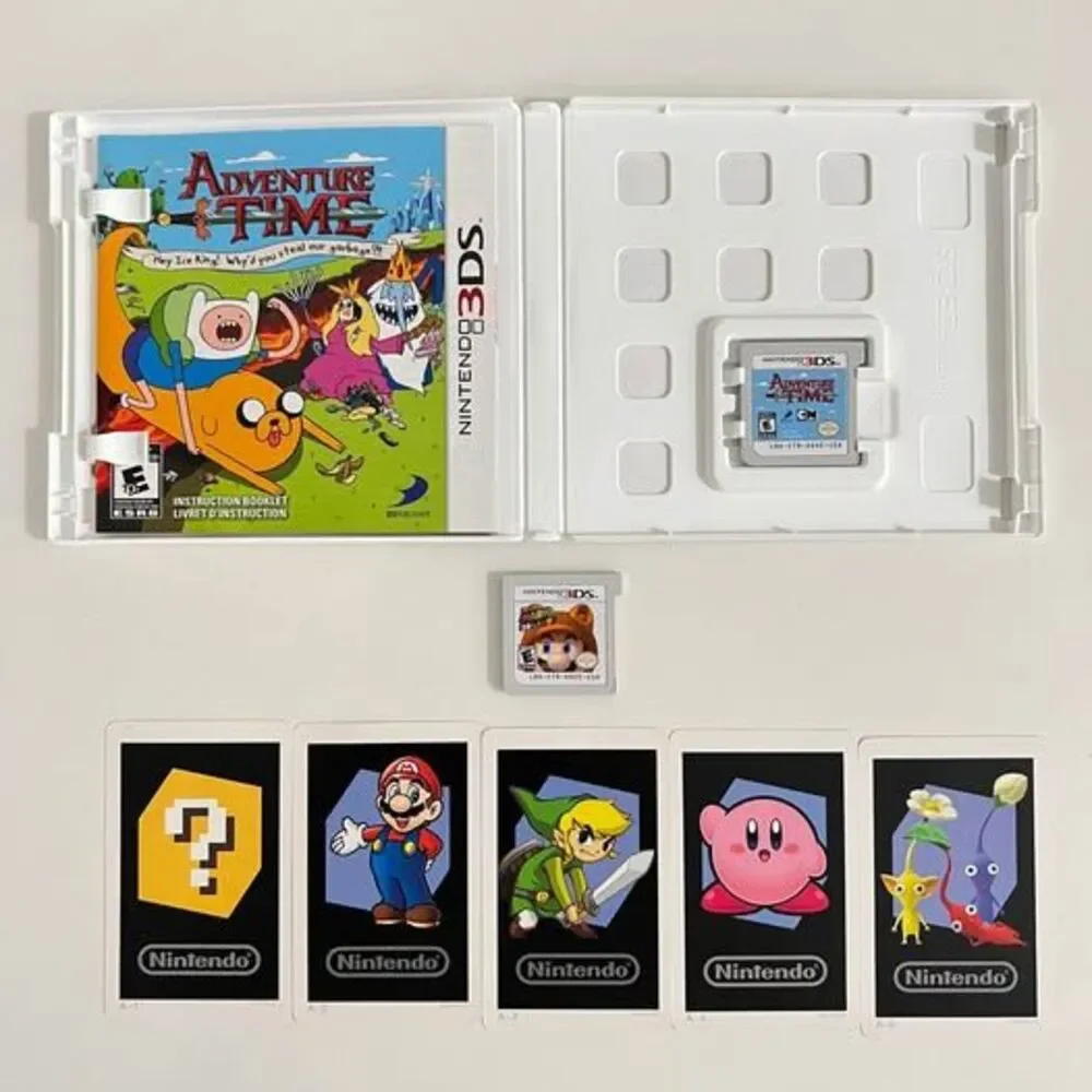 Nintendo 3DS Games lot of 6 & 5 3DS AR Cards (A1-A4 & A6)